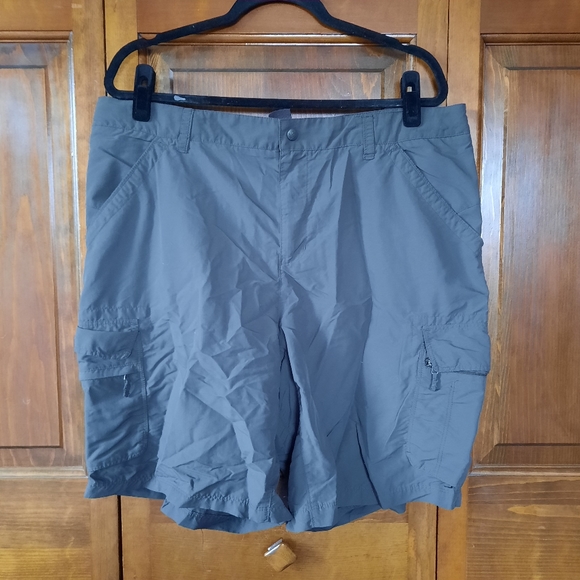 REI Shorts Rei Dark Gray Nylon Cargo Hiking Shorts Poshmark